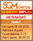 Кнопка Статуса для Инвест-Проекта Asebit