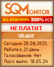 Кнопка Статуса для Инвест-Проекта Vilabit