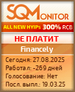 Кнопка Статуса для Инвест-Проекта Financely