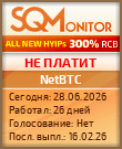 Кнопка Статуса для Инвест-Проекта NetBTC